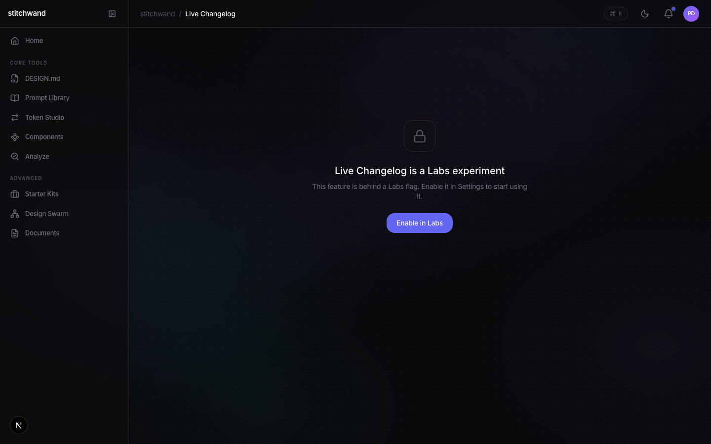 Live Changelog